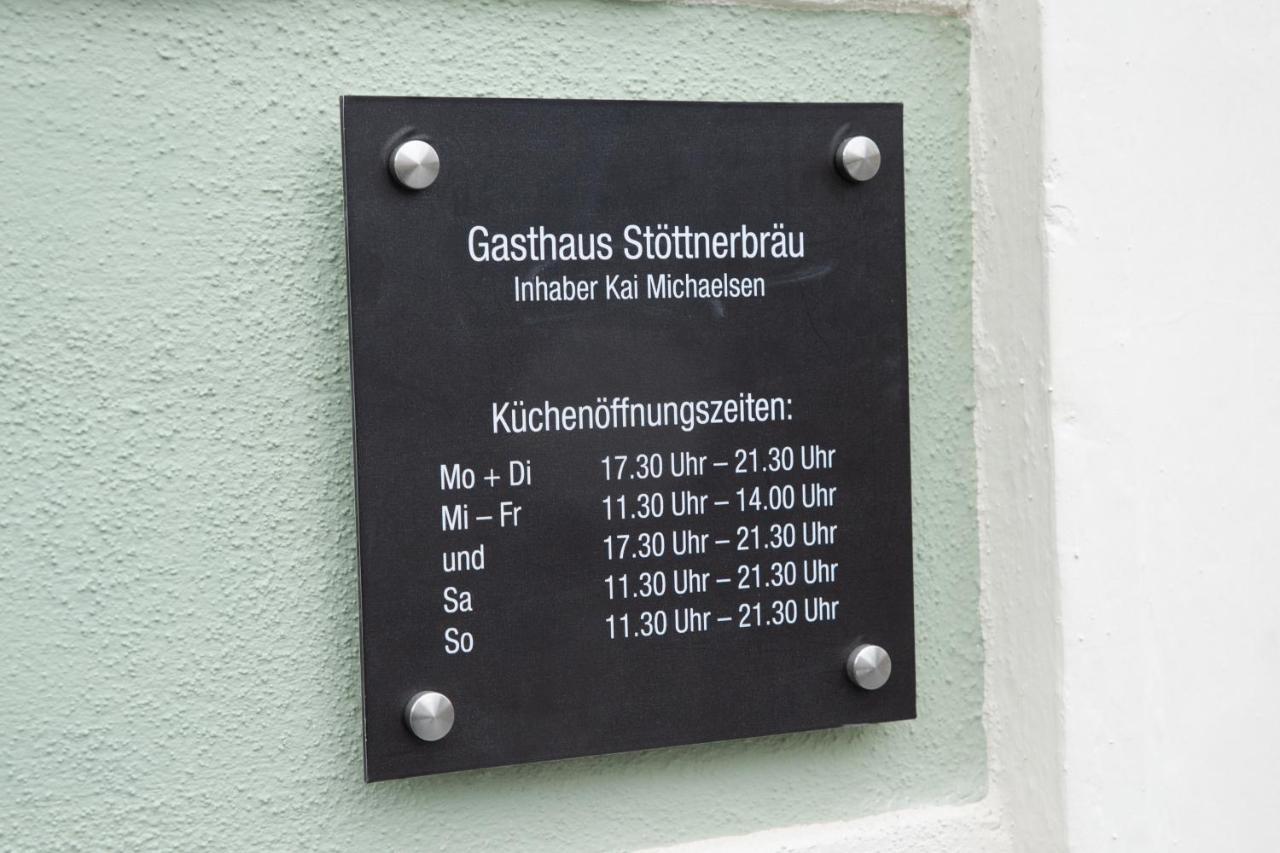 Gasthaus Stoettnerbraeu Vohburg an der Donau Eksteriør bilde